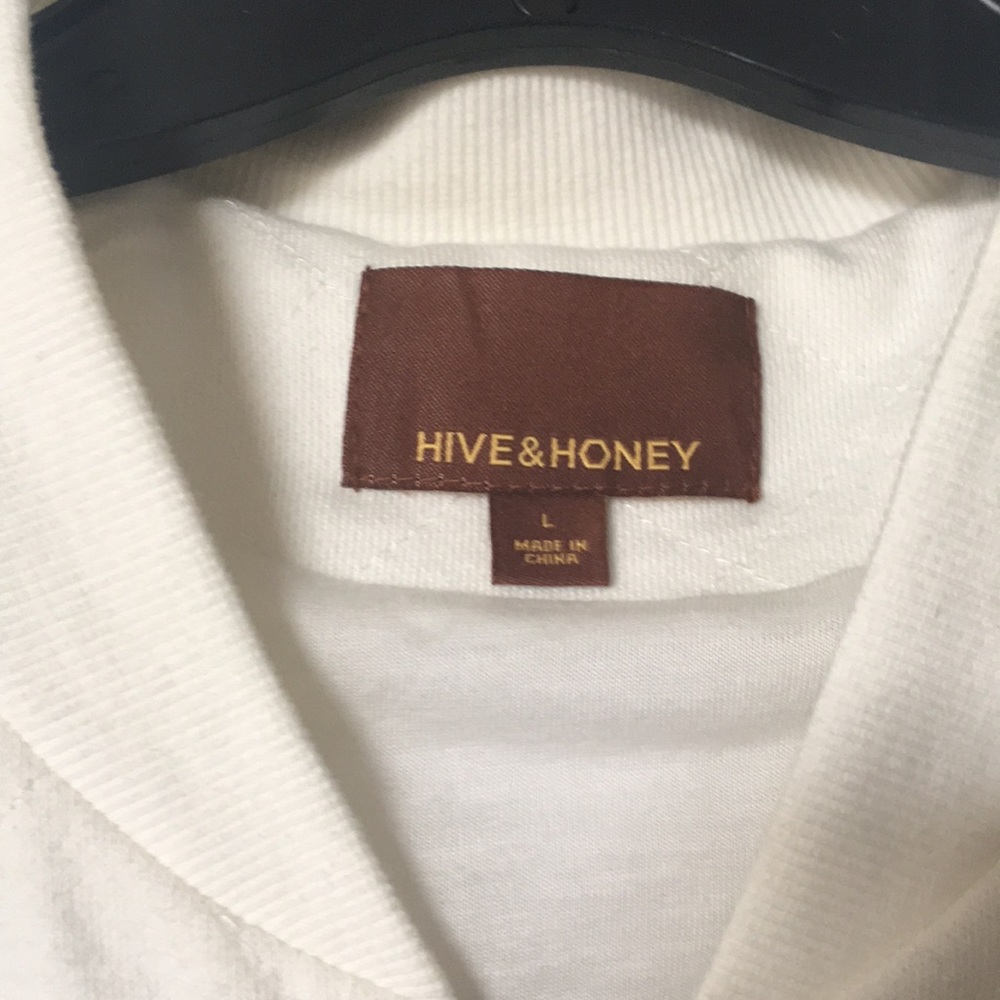 Hive & Honey Quilted Bomber Jacket EUC! - Picture 3 of 6